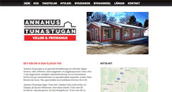 Desktop Screenshot of annahus.se